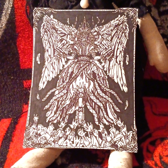 Hand Crafted Other - Dark Art- Angel- Hand done